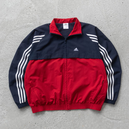 Vintage 2000s Adidas 3-Stripe Track Jacket - L