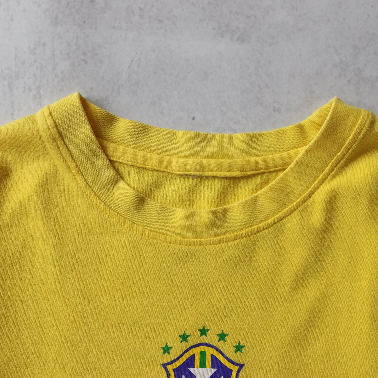 Vintage 90s Ronaldo R9 Brasil Nike Tee - S