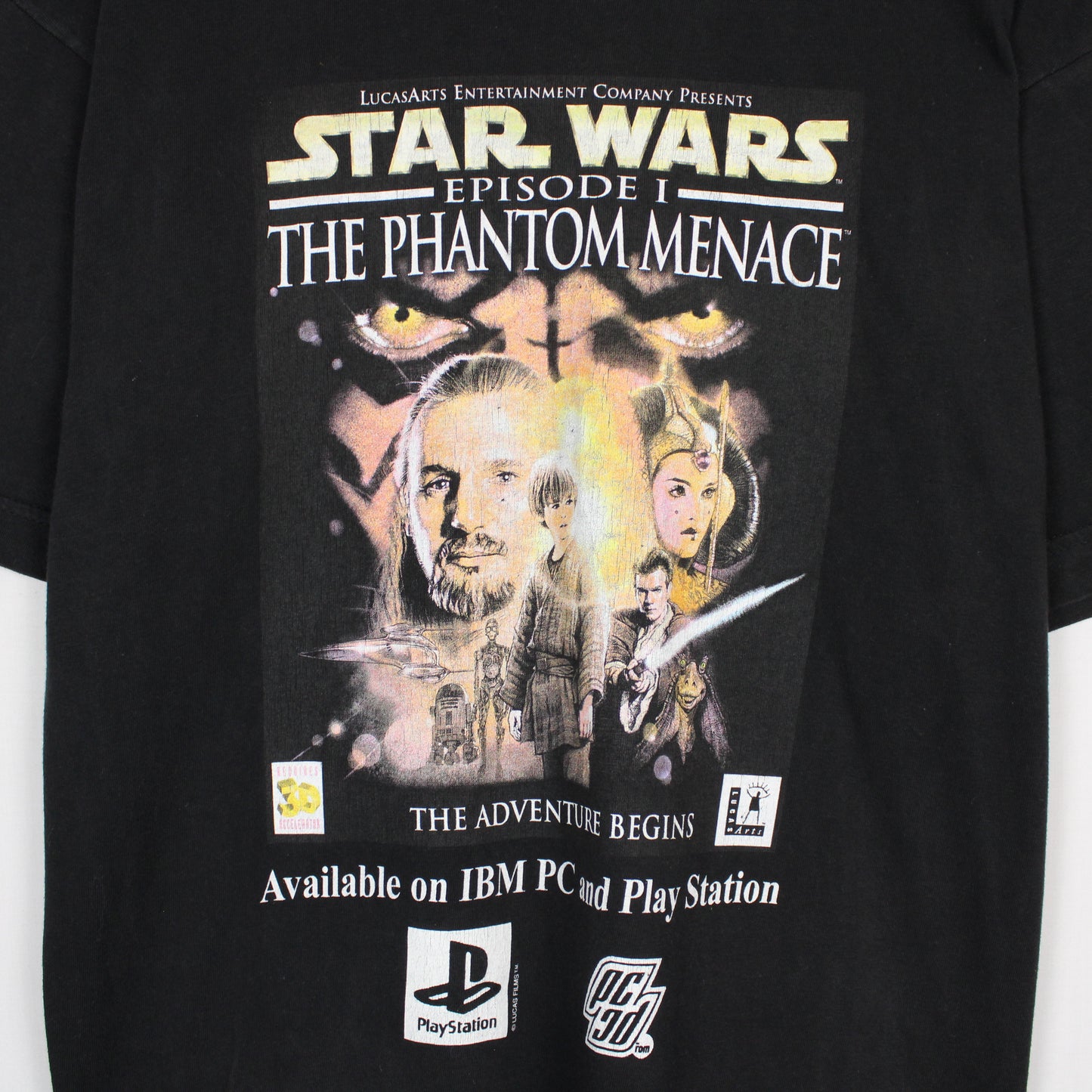 Vintage 1999 Star Wars Phantom Menace Promo Tee - M