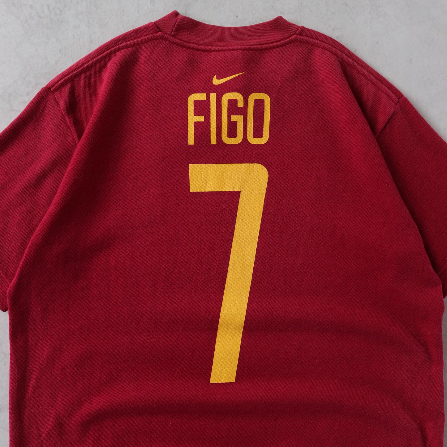 Vintage 90s Portugal Luis Figo Nike Tee - S