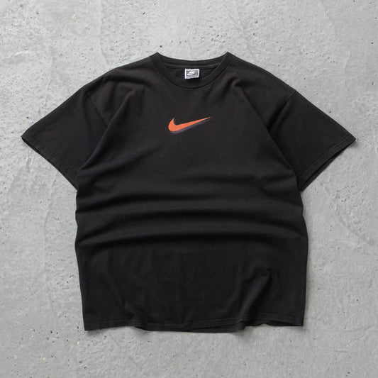 Vintage 90s Nike Basketball Swoosh Tee - XL