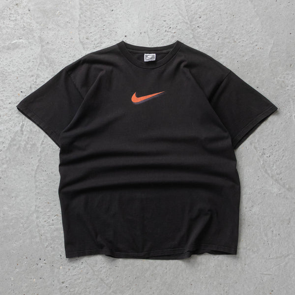 Vintage 90s Nike Basketball Swoosh Tee - XL
