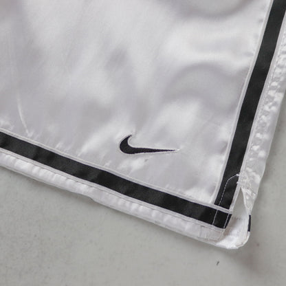 Vintage Nike Swoosh Embroidered Football Shorts - M