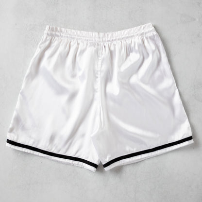 Vintage Nike Swoosh Embroidered Football Shorts - M