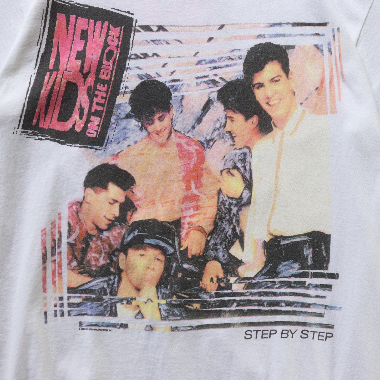 Vintage 1990 New Kids On The Block Magic Summer Tee - L