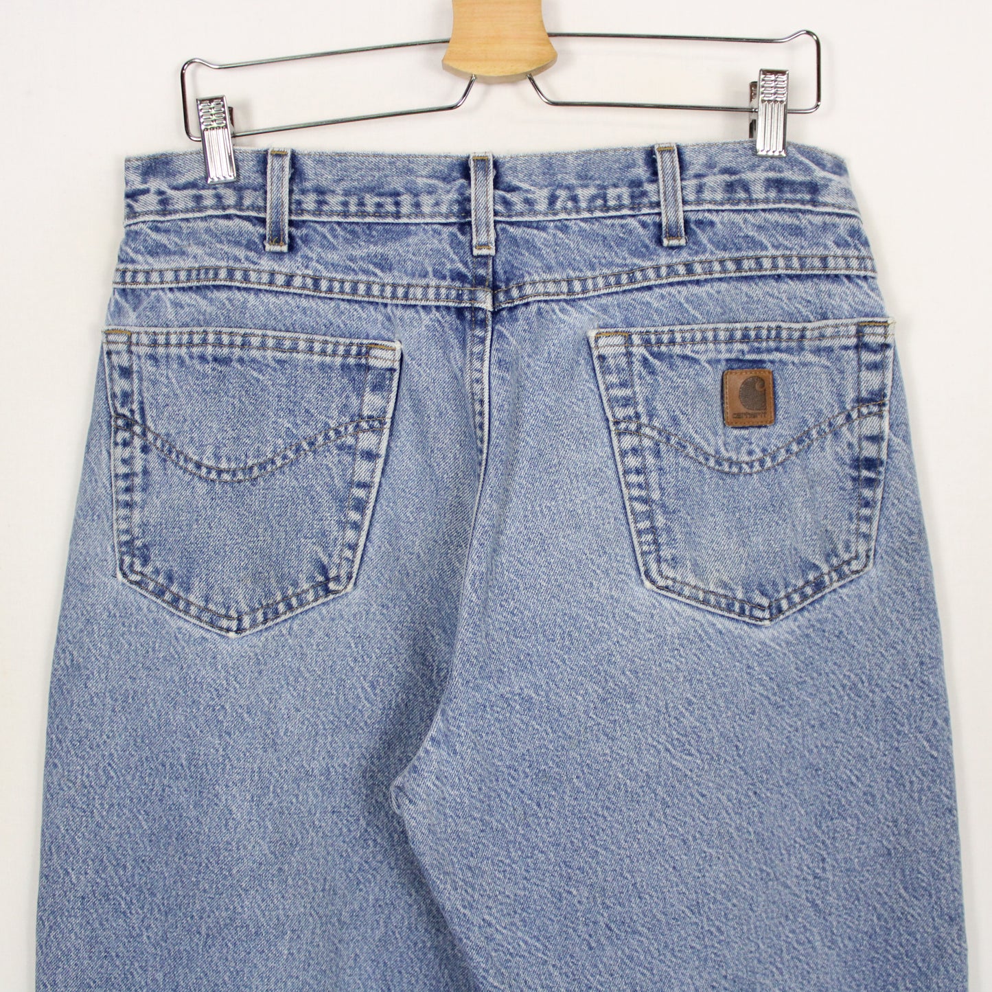 Vintage Carhartt Flannel Lined Denim Jeans - 34x30