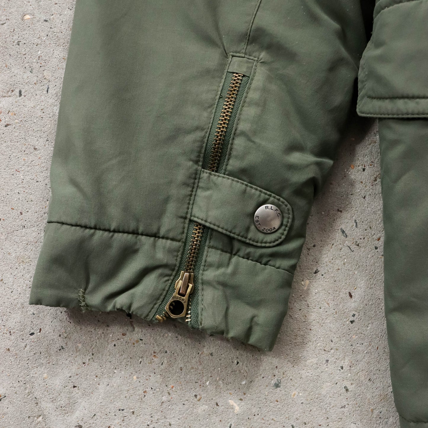 Ralph Lauren Rugby Quilted Military Parka Jacket - 2000s (M)
