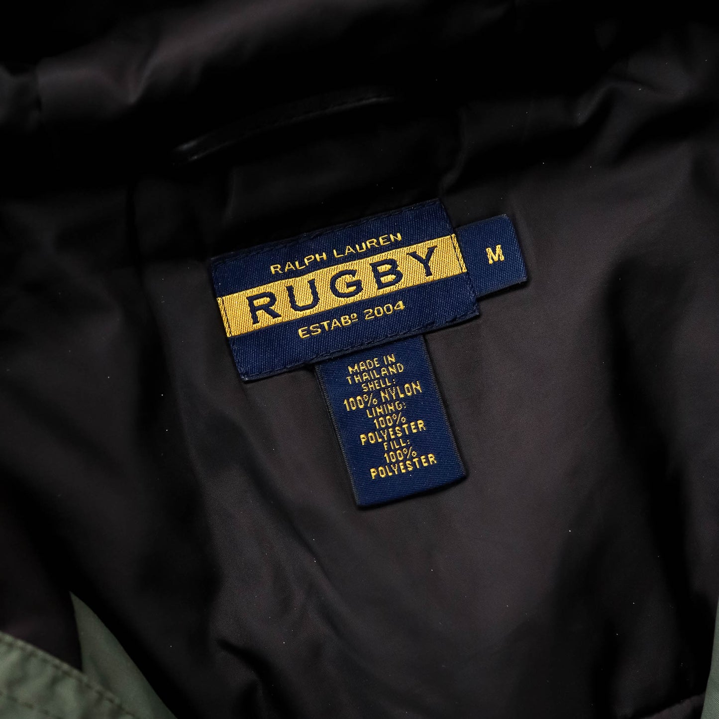 Ralph Lauren Rugby Quilted Military Parka Jacket - 2000s (M)