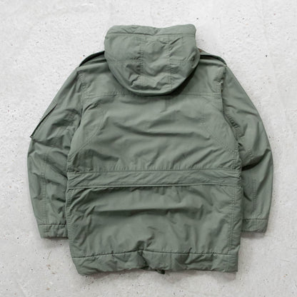Ralph Lauren Rugby Quilted Military Parka Jacket - 2000s (M)