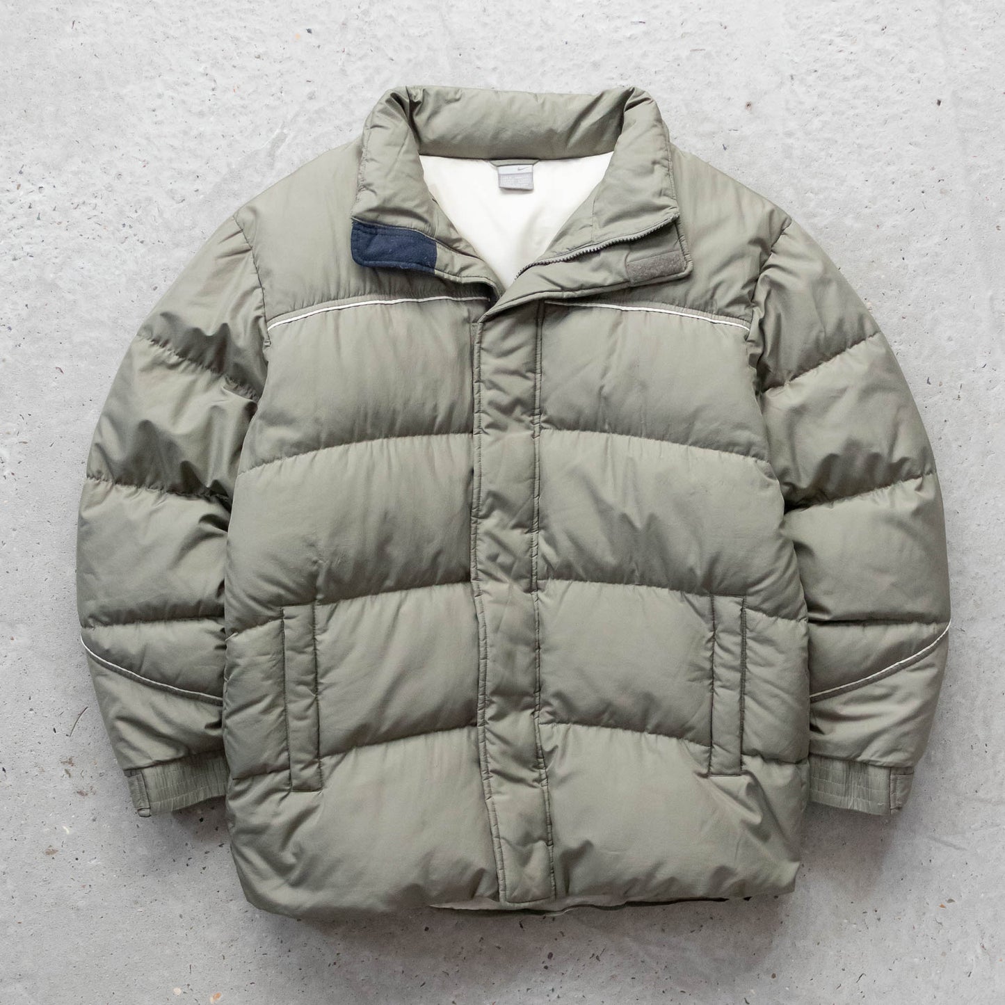 Nike Mini Swoosh Duck Down Puffer Jacket - 2000s (M)