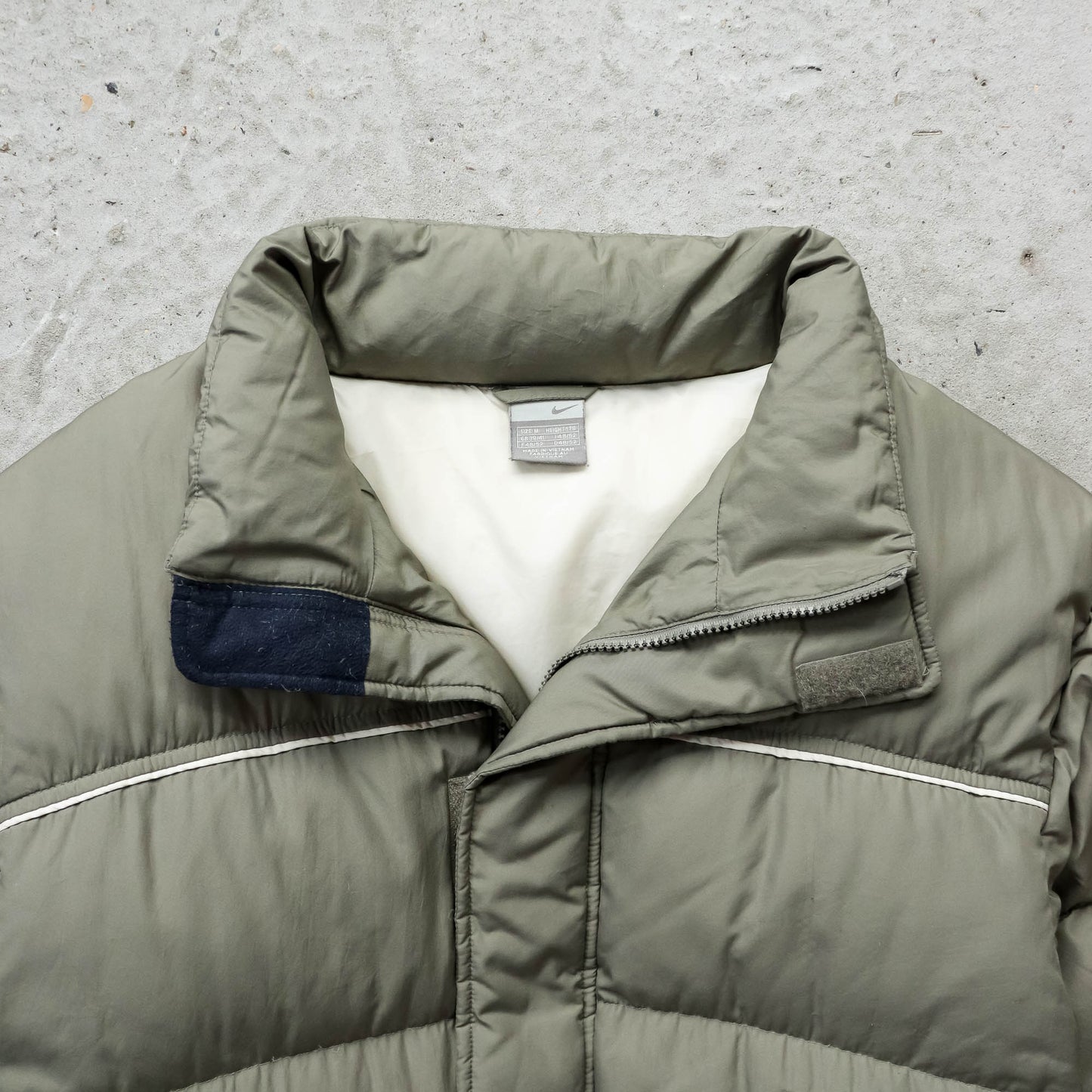 Nike Mini Swoosh Duck Down Puffer Jacket - 2000s (M)