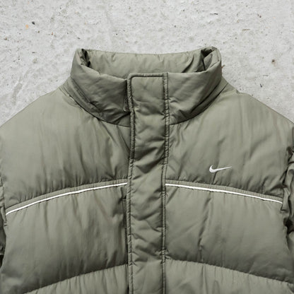 Nike Mini Swoosh Duck Down Puffer Jacket - 2000s (M)