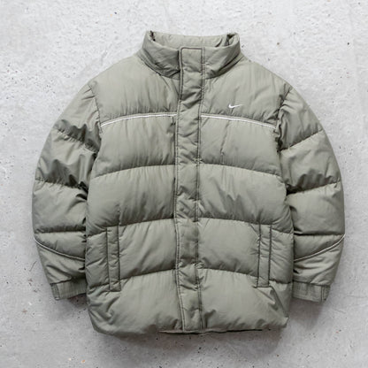 Nike Mini Swoosh Duck Down Puffer Jacket - 2000s (M)