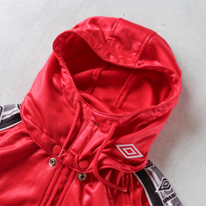 Vintage Ajax 1998/99 Umbro Football Hooded Track Jacket - S