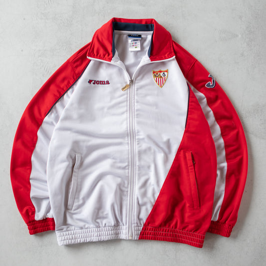 Vintage Sevilla FC 2005/06 Joma Football Track Jacket - S