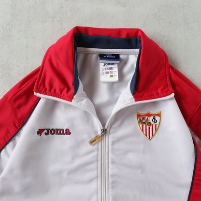 Vintage Sevilla FC 2005/06 Joma Football Track Jacket - S