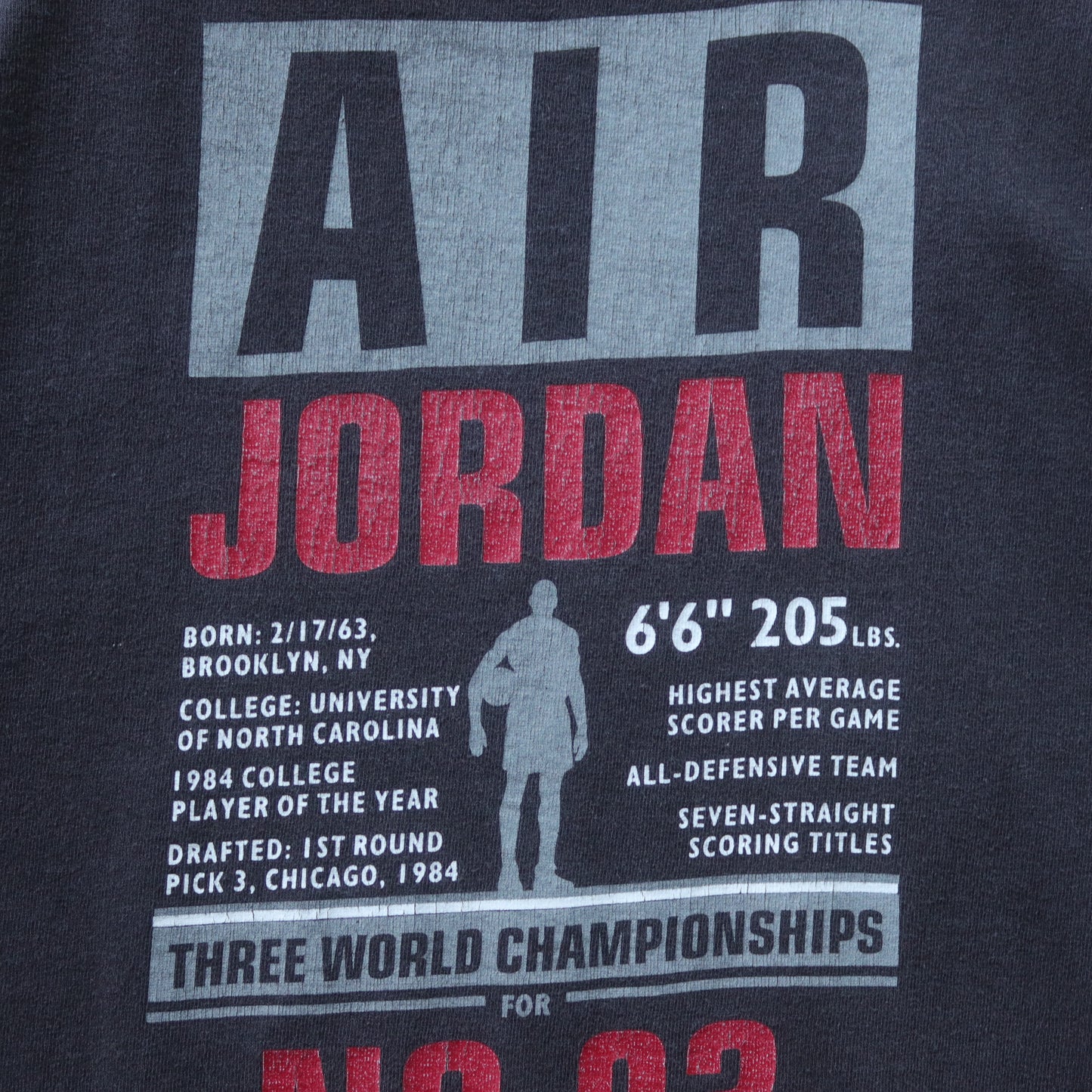 Vintage 90s Nike Air Jordan Greatest of All Time Tee - S