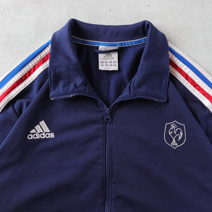 Vintage France Adidas Football Track Jacket - XXL