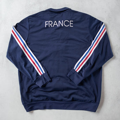 Vintage France Adidas Football Track Jacket - XXL