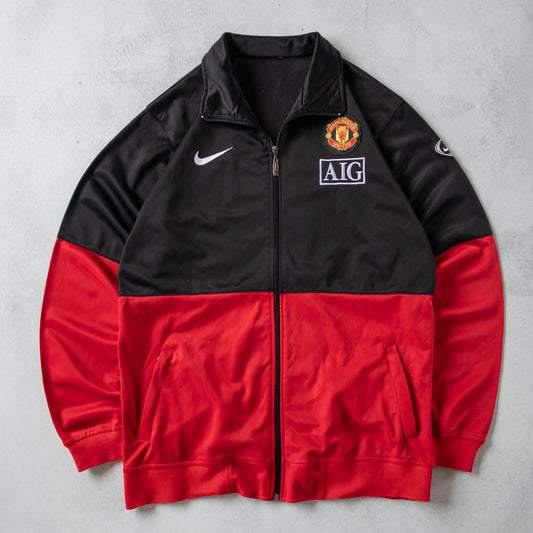 Manchester United 2009/10 Nike Football Track Jacket - L