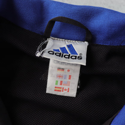 Vintage Adidas Football Two-Tone Track Jacket - L