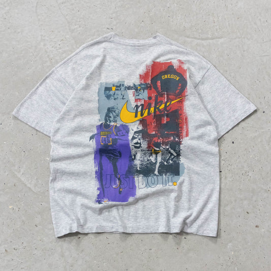 Vintage 90s Nike Track and Field Graphic Tee - L