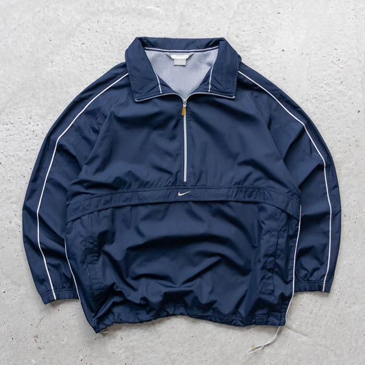 Nike Mini Swoosh 1/4 Zip Anorak Jacket - 2000s (XL)