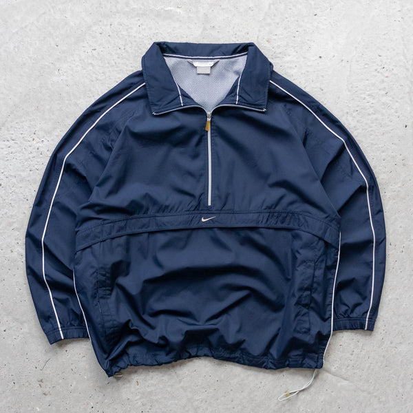 Nike Mini Swoosh 1/4 Zip Anorak Jacket - 2000s (XL)