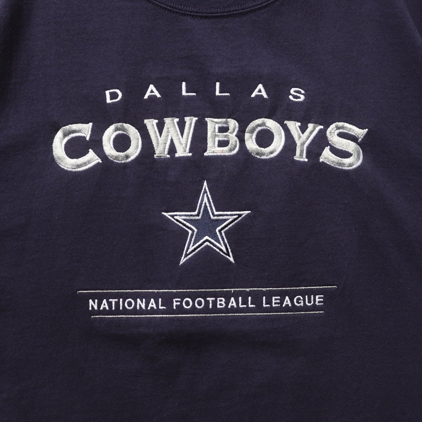 Vintage 90s Dallas Cowboys Embroidered NFL Tee - XL