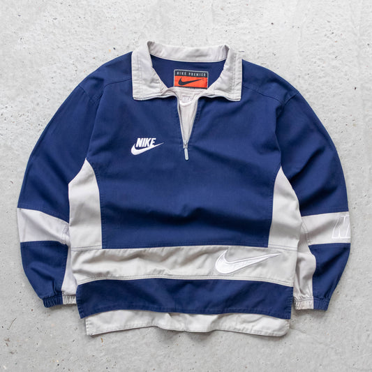 Nike Premier Big Swoosh 1/4 Zip Drill Top - 90s (M)