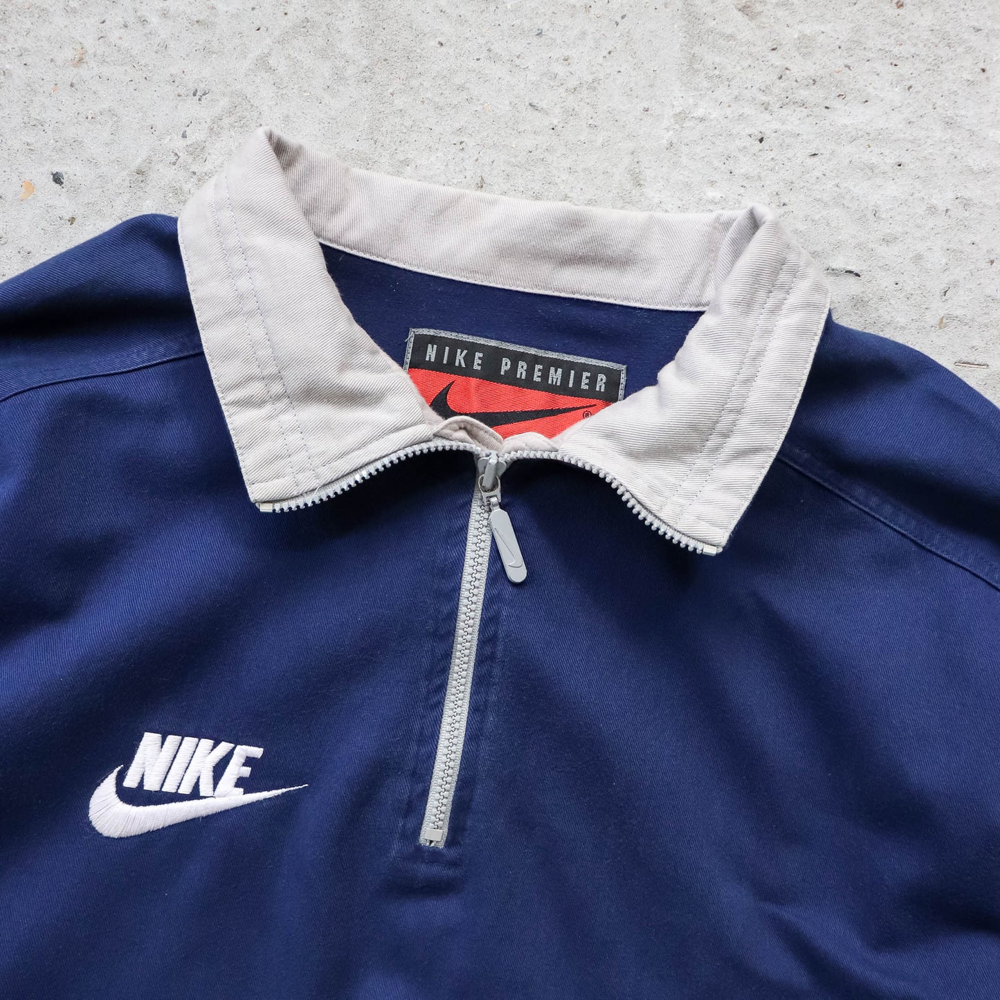 Nike Premier Big Swoosh 1/4 Zip Drill Top - 90s (M)