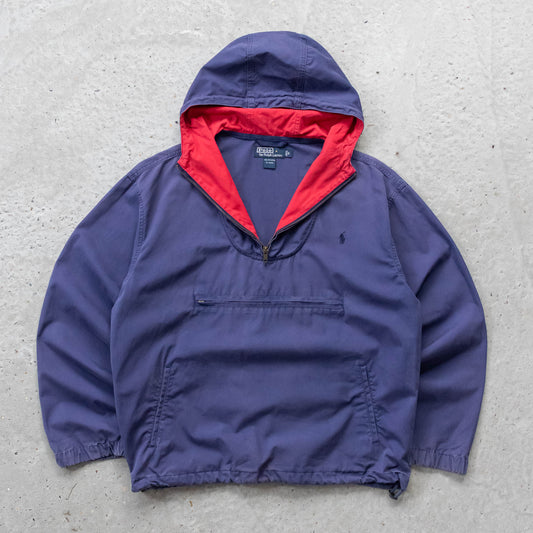 Polo Ralph Lauren 1/4 Zip Anorak Jacket - 90s (M)