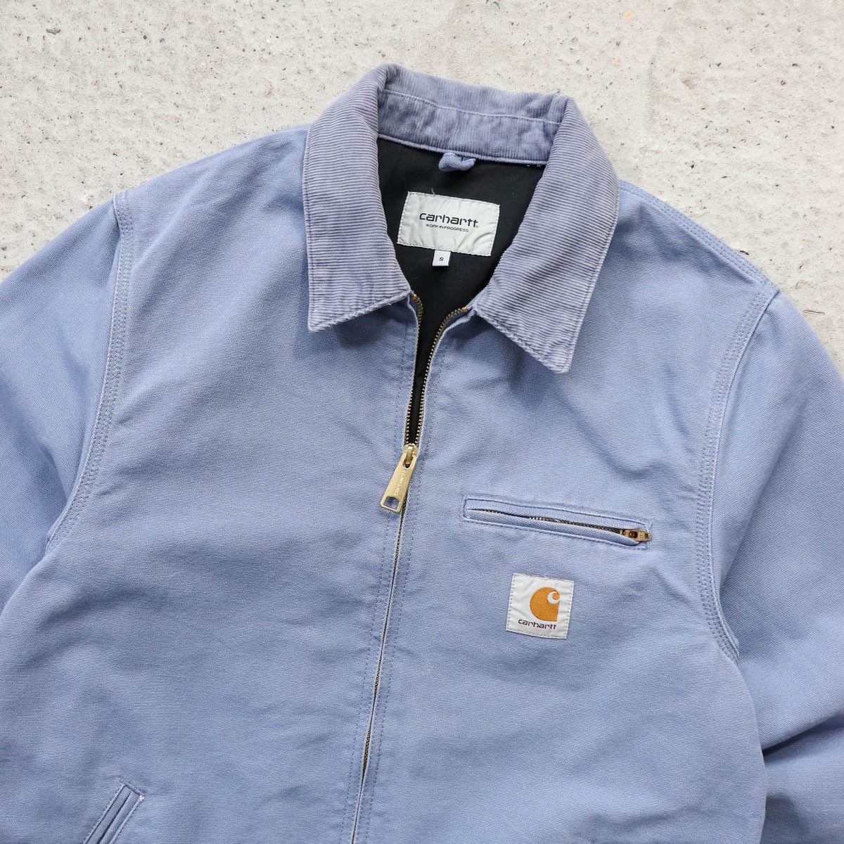 Carhartt WIP Detroit Jacket - Bay Blue (S)