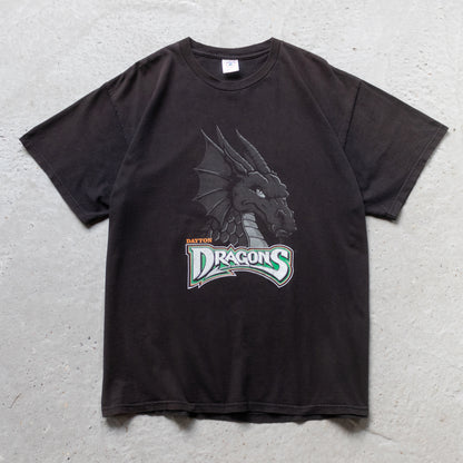 Vintage 90s Dayton Dragons Minor League Baseball Tee - XL