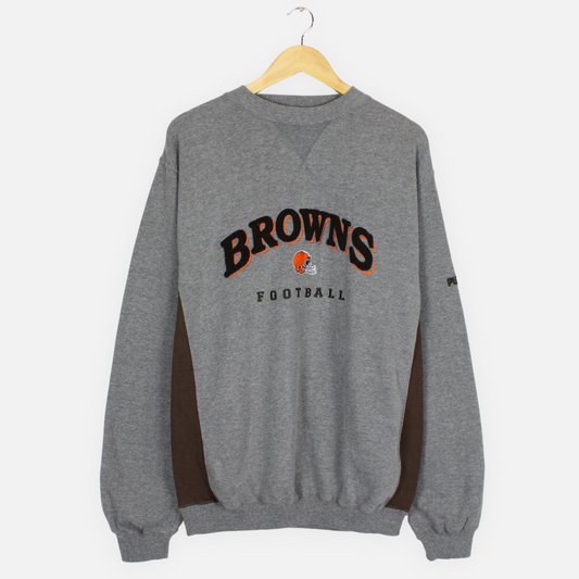 Vintage Cleveland Browns Puma NFL Sweatshirt - L