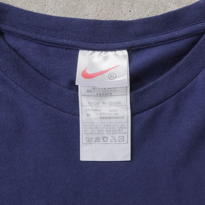 Vintage 90s Nike Mini Swoosh Embroidered Tee - XL