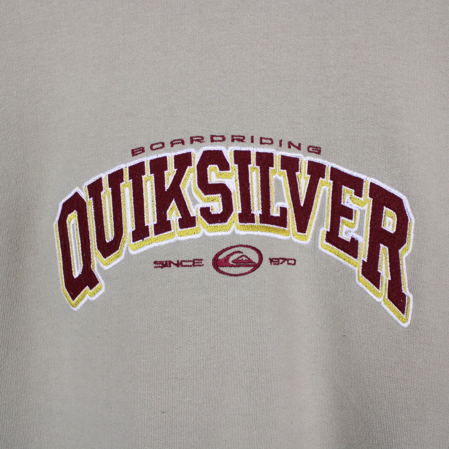 Vintage 90's Quiksilver Mockneck Sweatshirt - L