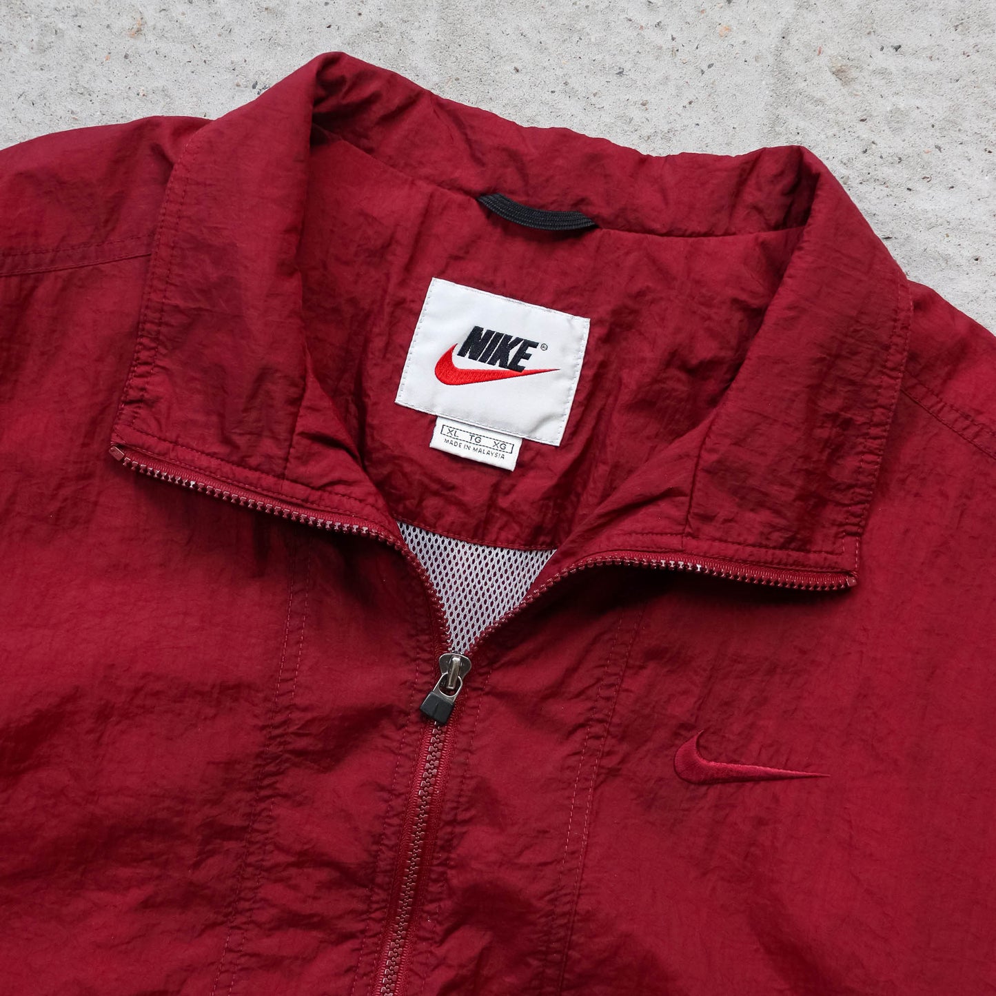 Nike Mini Swoosh Tonal Windbreaker Jacket - 90s (XL)