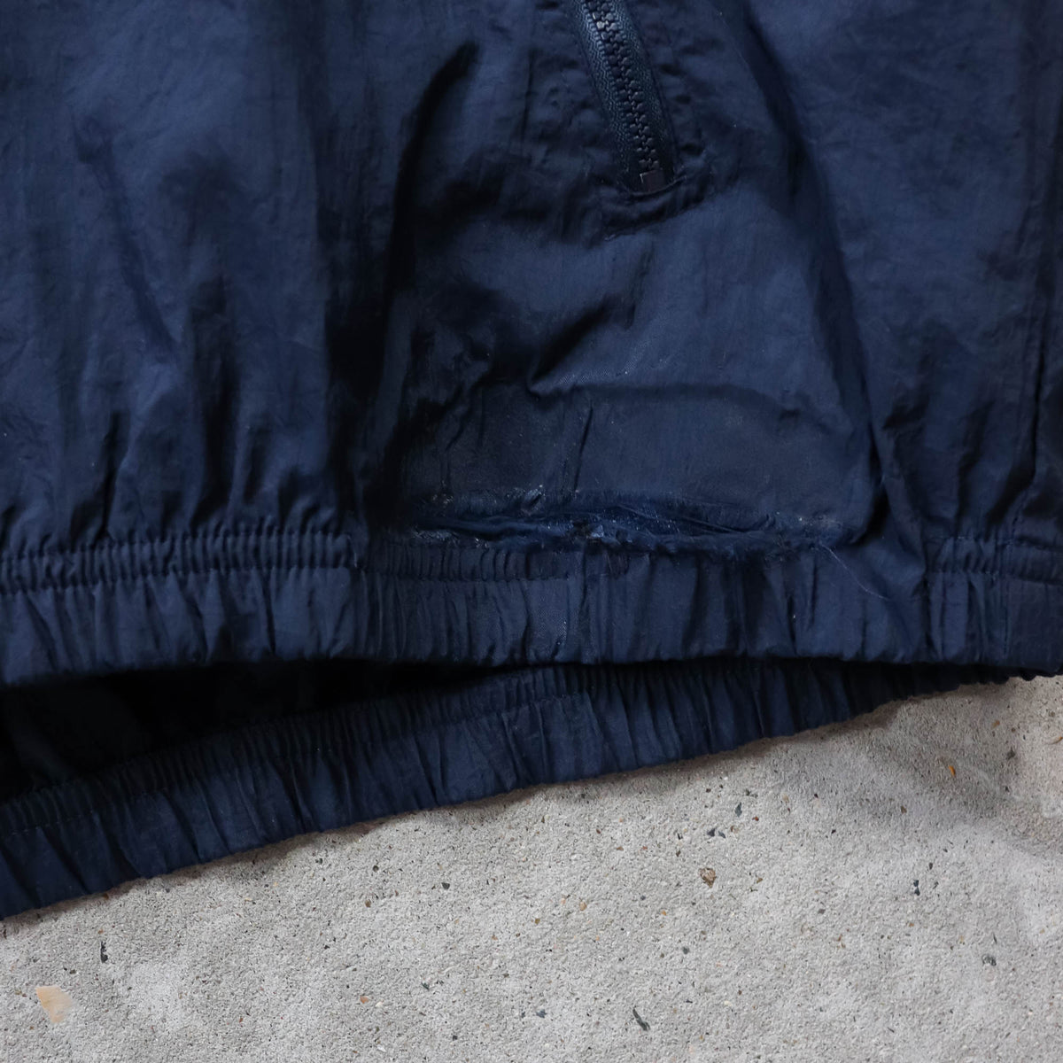 Reebok Colourblock 1/4 Zip Windbreaker Jacket - 90s (XL)