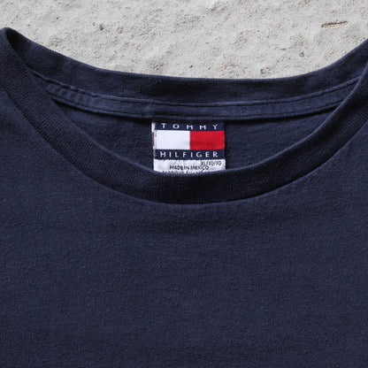 Vintage 90s Tommy Hilfiger Spellout Tee - XL