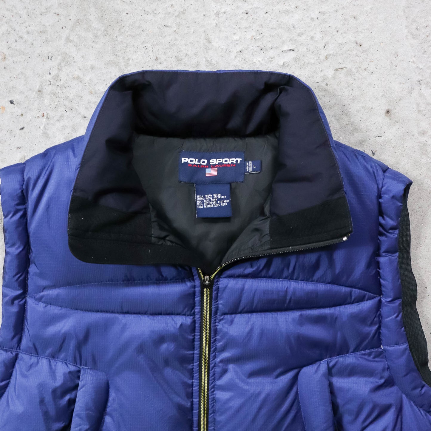 Polo Sport Ralph Lauren Down Puffer Vest - 90s (L)