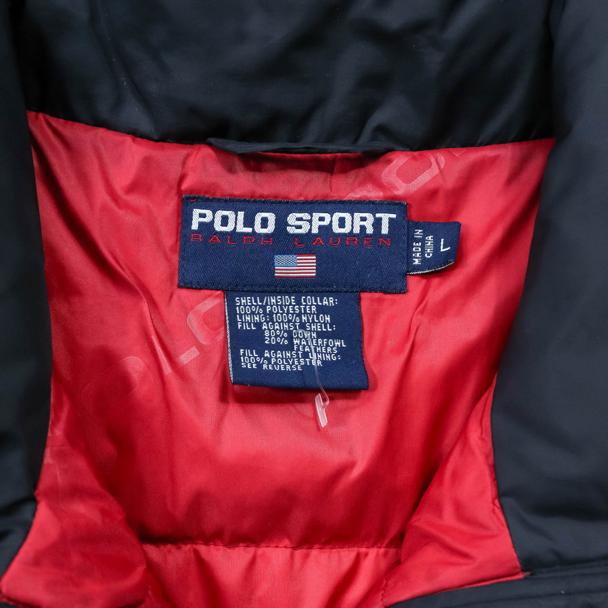 Polo Sport Ralph Lauren Down Puffer Vest - 90s (L)