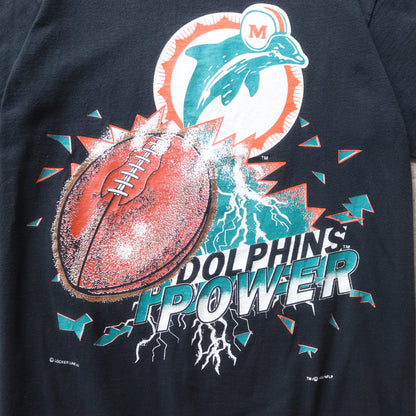 Vintage 1993 Miami Dolphins NFL Tee - M