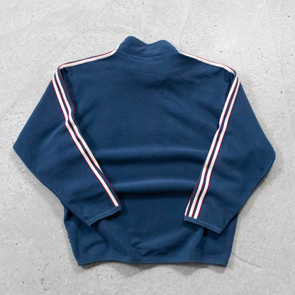 Adidas Spellout Mockneck Fleece Pullover - 90s (XL)