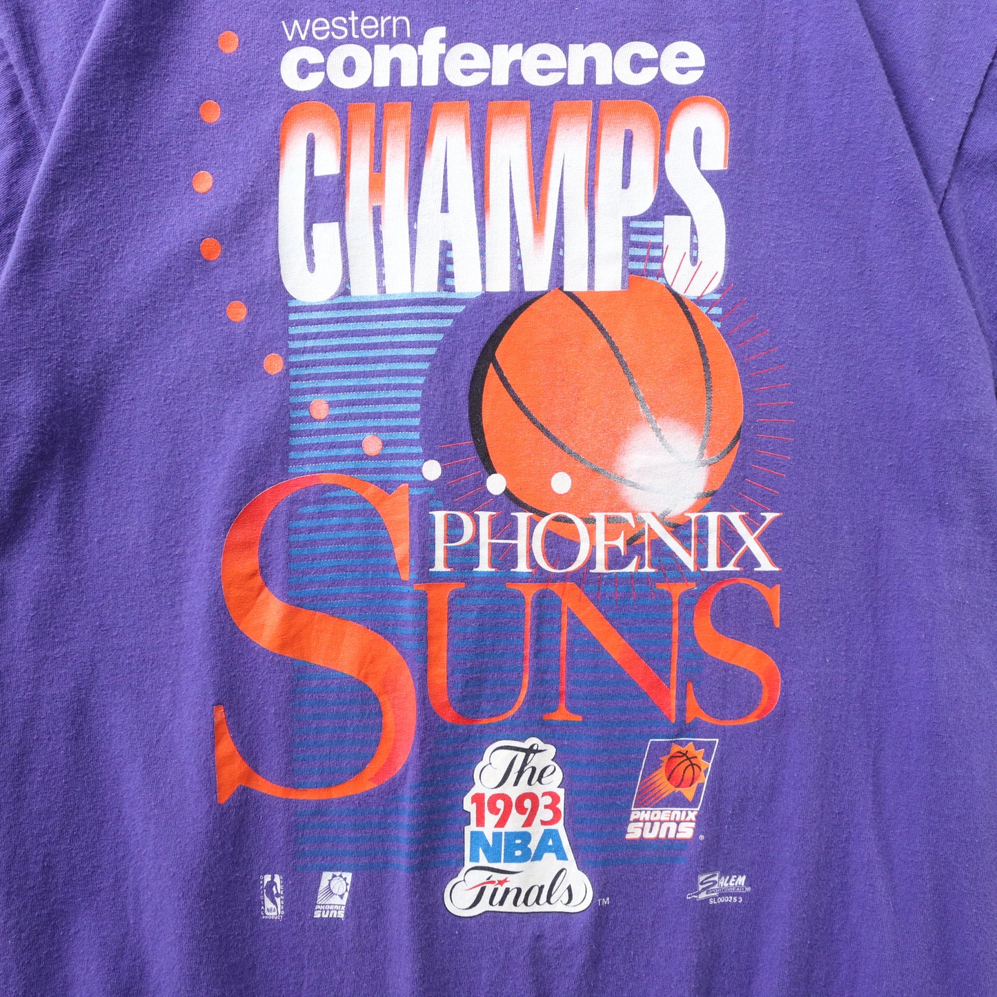 Vintage 1993 Phoenix Suns NBA Finals Tee - L