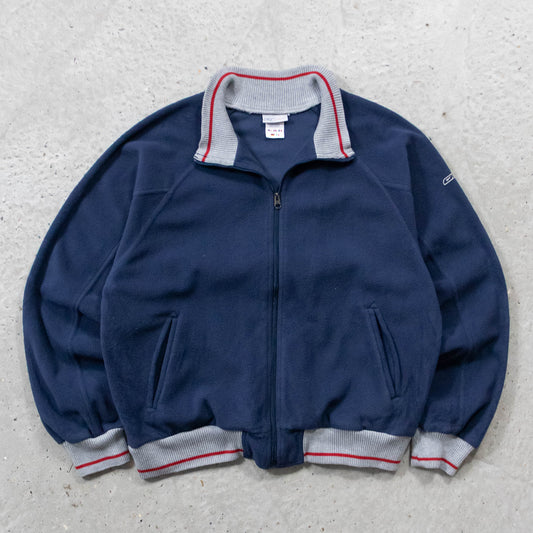 Reebok Zip-Up Fleece Track Jacket - 90s (L)