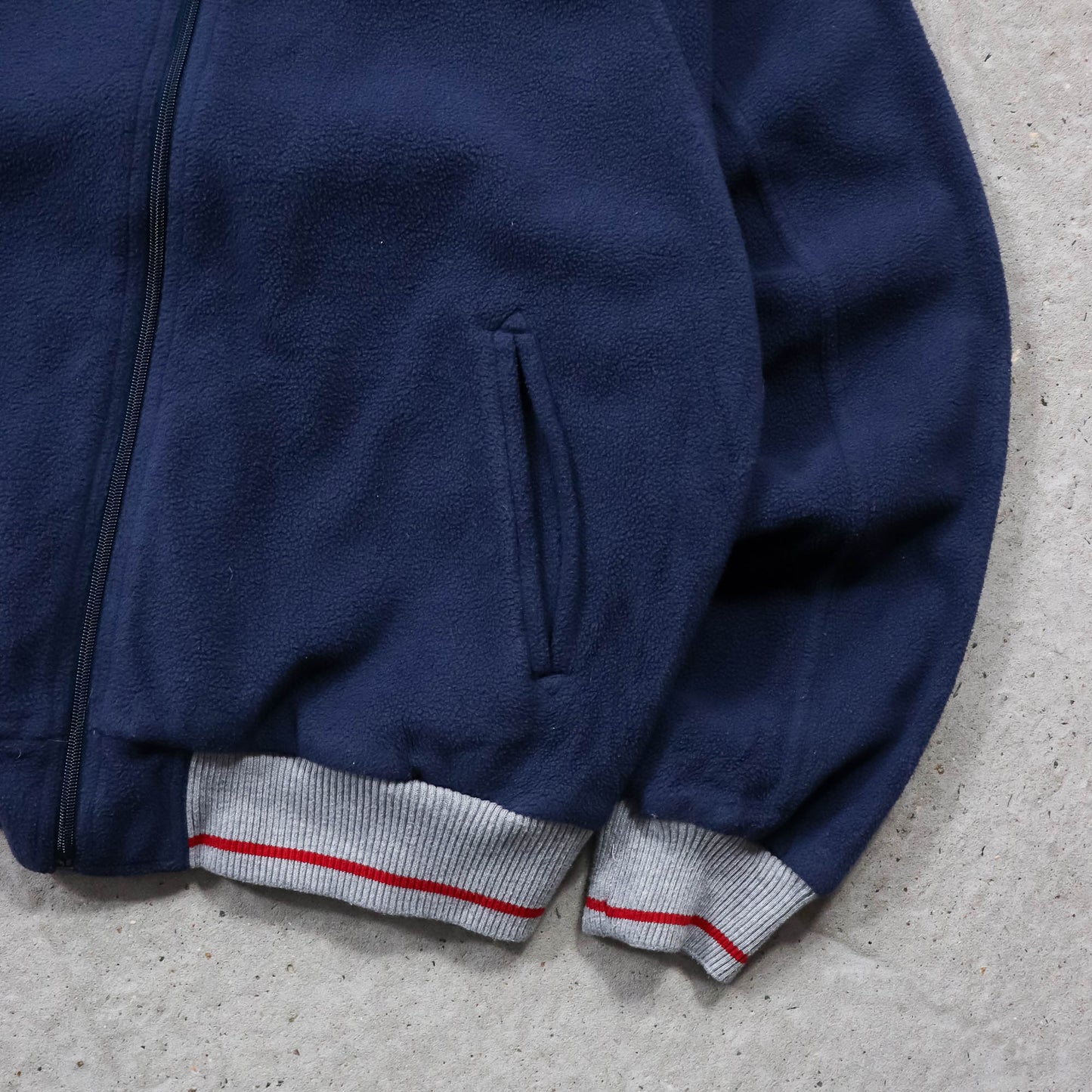 Reebok Zip-Up Fleece Track Jacket - 90s (L)