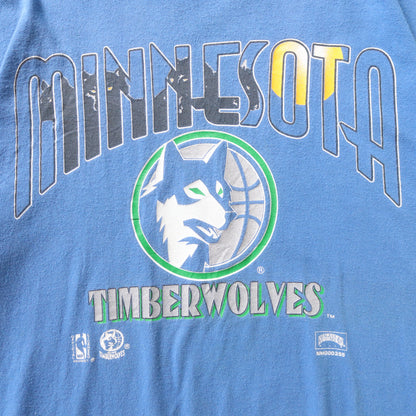 Vintage 90s Minnesota Timberwolves NBA Tee - XXL