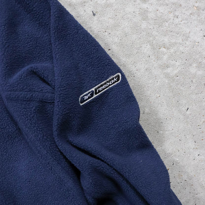 Reebok Zip-Up Fleece Track Jacket - 90s (L)
