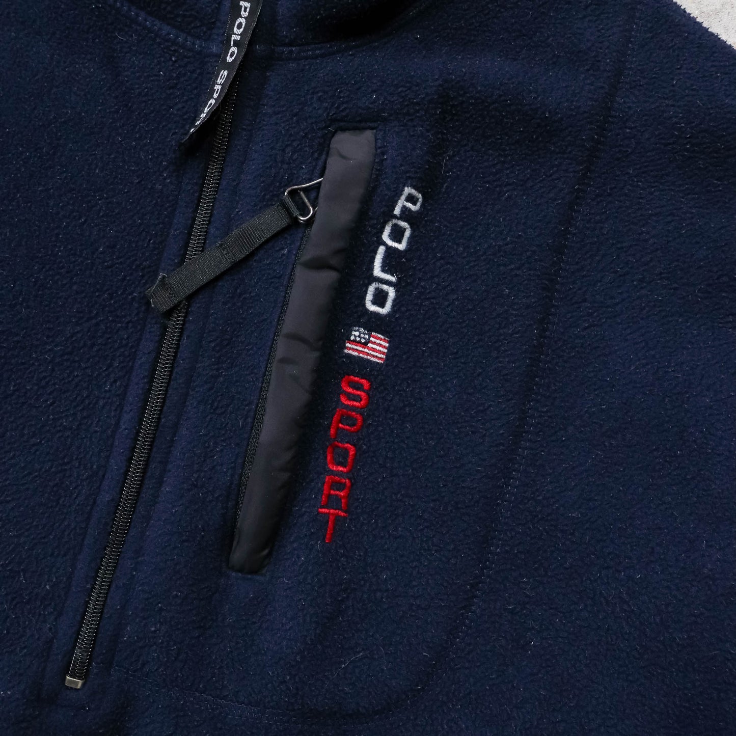 Polo Sport Ralph Lauren 1/4 Zip Fleece Pullover - 90s (L)